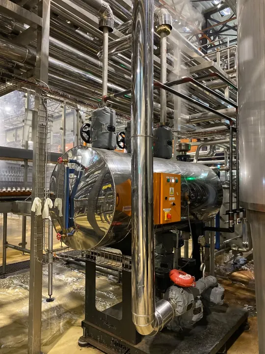 Processing equipment, pipework and its control cabinet